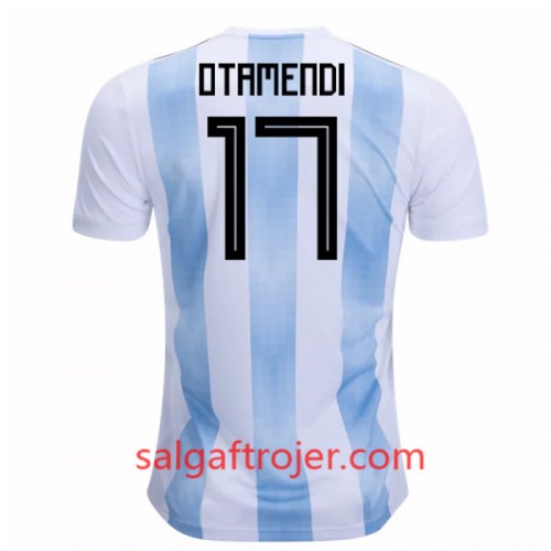 Argentina Fodboldtrøjer Otamendi 17 Hjemmebanesæt VM 2018 Argentina Fodboldtrøjer Otamendi 17 Hjemmebanesæt VM 2018